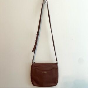 Brown Leather Crossbody Bag